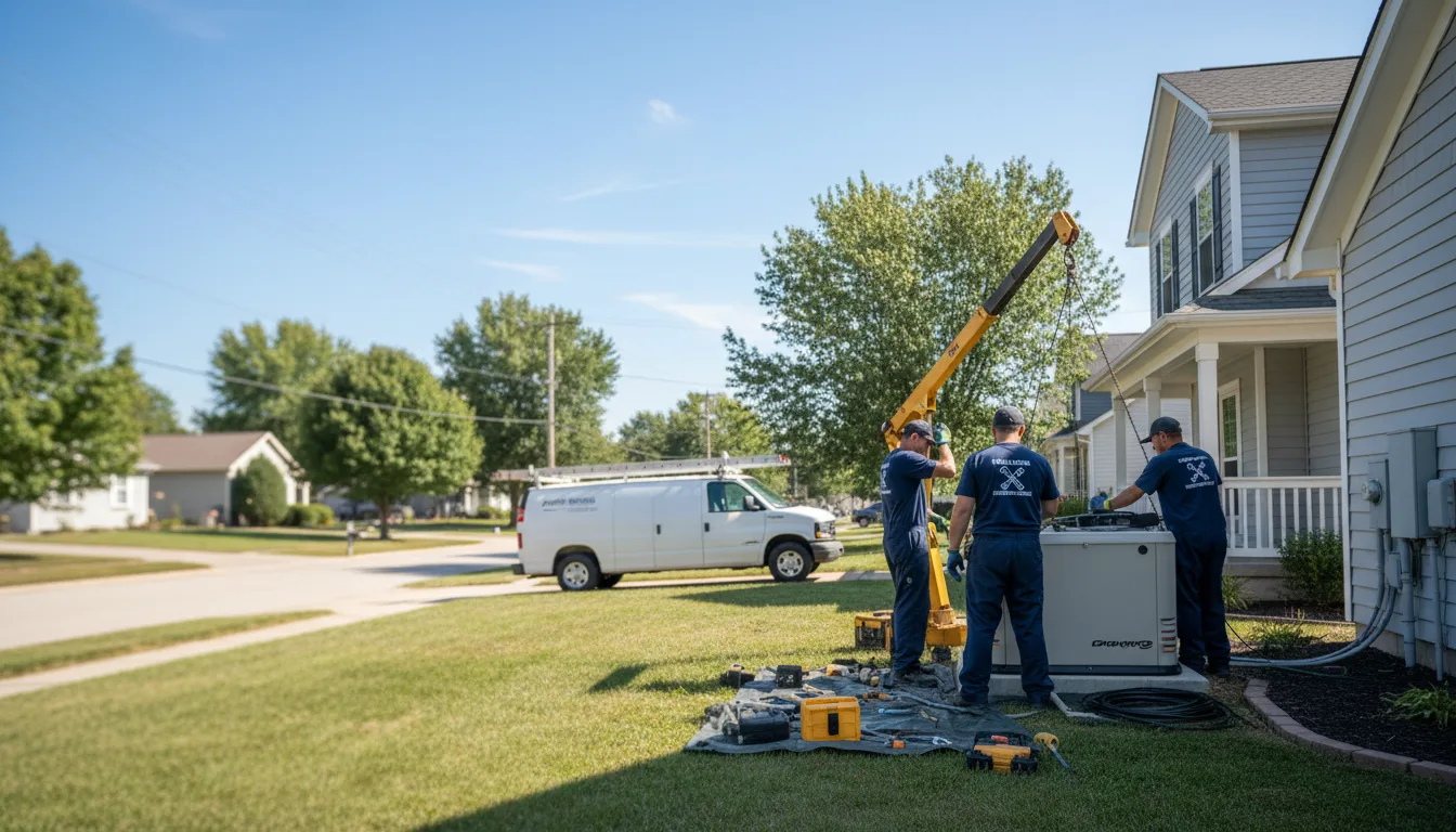 Generator Installation in Valley Falls, KS near me